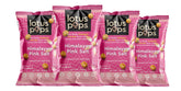 Lotus Pops four-pack Himalayan Pink Salt, light low-calorie snack.