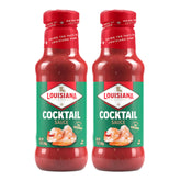 Louisiana Fish Fry Cocktail Sauce bottle with horseradish tang for dipping
