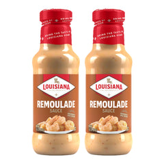 Louisiana Fish Fry Remoulade bottle front view for seafood dipping
