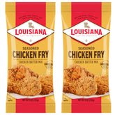 Louisiana Fish Fry Chicken Fry batter coats crispy chicken with bold Cajun flavor.