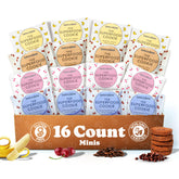 Love + Chew mini vegan cookies variety pack, ideal for on-the-go snacking.