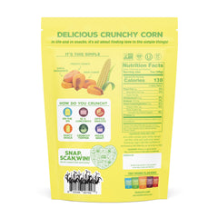 Love Corn Sour Cream & Onion snack bag ready for casual grazing and sharing.