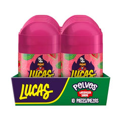 Lucas Powder Watermelon Candy serving bowl ready for snacks.
