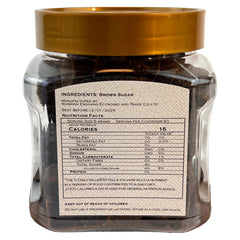 LUCENTIS cubes close-up reveal rich molasses hues for beverages.