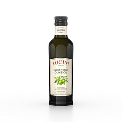 Lucini Everyday EVOO bottle pours smoothly for drizzling and sautéing.