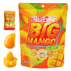 Luckycare MetaVita mango gummy outer peel ready-to-peel for a playful snack