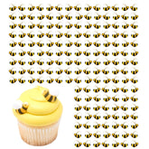 Lucks Dec-Ons Bumble Bees topper closeup for elegant cake decoration.