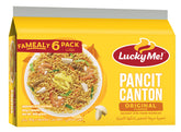 Lucky Me Pancit Canton Original pack-6 for quick meals