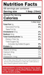 Label detail highlighting USDA Organic and Non-GMO certifications.
