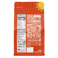 Lundberg brown short grain rice steaming in a pot with a noticeable nutty aroma.