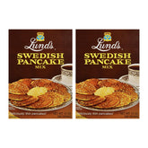 Lunds Swedish Pancake Mix pack of 2 ready for quick breakfasts.