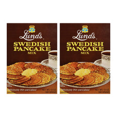 Lunds Swedish Pancake Mix pack of 2 ready for quick breakfasts.