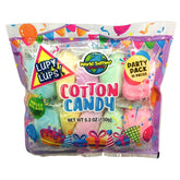 Lupy Lups cotton candy party pack with assorted colors for vibrant party favors.