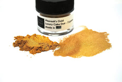 Luxe Cake edible luxury dust adds bright pearlescent sparkle to desserts