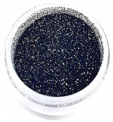 Luxe Cake Pure Black Disco Diamond Dust bottle showing vivid sparkle for fondant and gum paste.