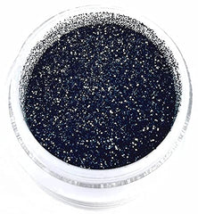 Luxe Cake Pure Black Disco Diamond Dust bottle showing vivid sparkle for fondant and gum paste.