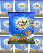 Luxenton Honey Maid Lil' Squares box showing 10 single-serve packs for grab-and-go lunches.