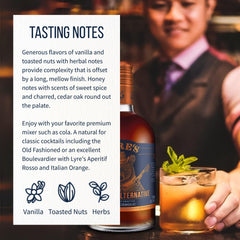 Lyre's American Malt in an Old Fashioned setup for flavor ideas.