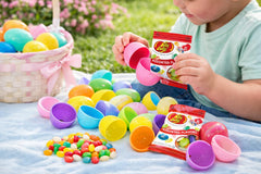 Detail shot of 0.35 oz Jelly Beans mini packs from LYZA'S SWEETS & TREATS
