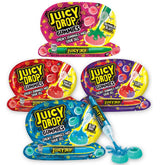 Lyza's Juicy Drop Gummies gift pack front view showing customizable sour gel.