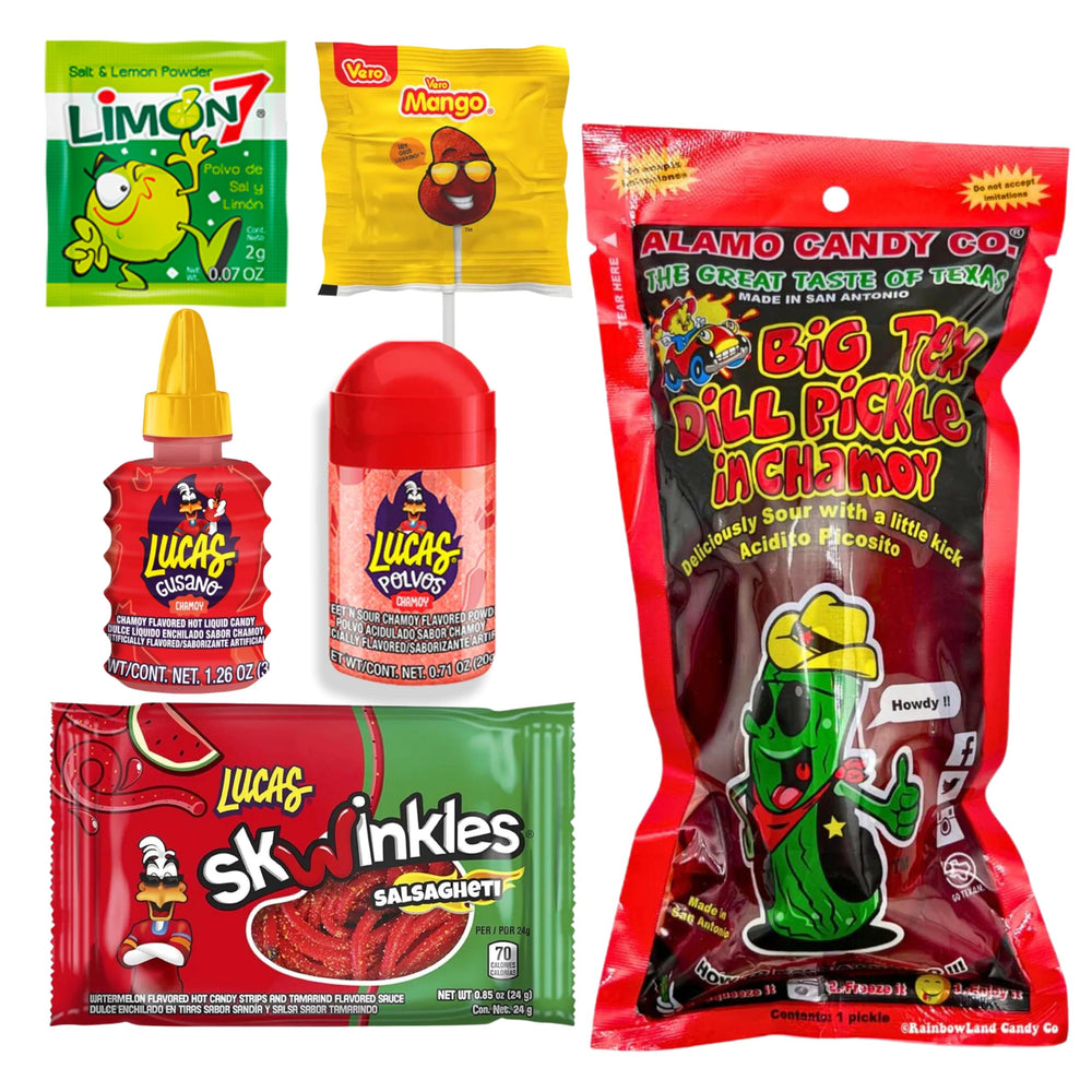 Ma Lit Candy TikTok Chamoy Pickle Kit for sharing and sampling.