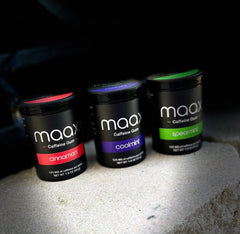 Maax Caffeine Gum Spearmint bottle for quick energy support
