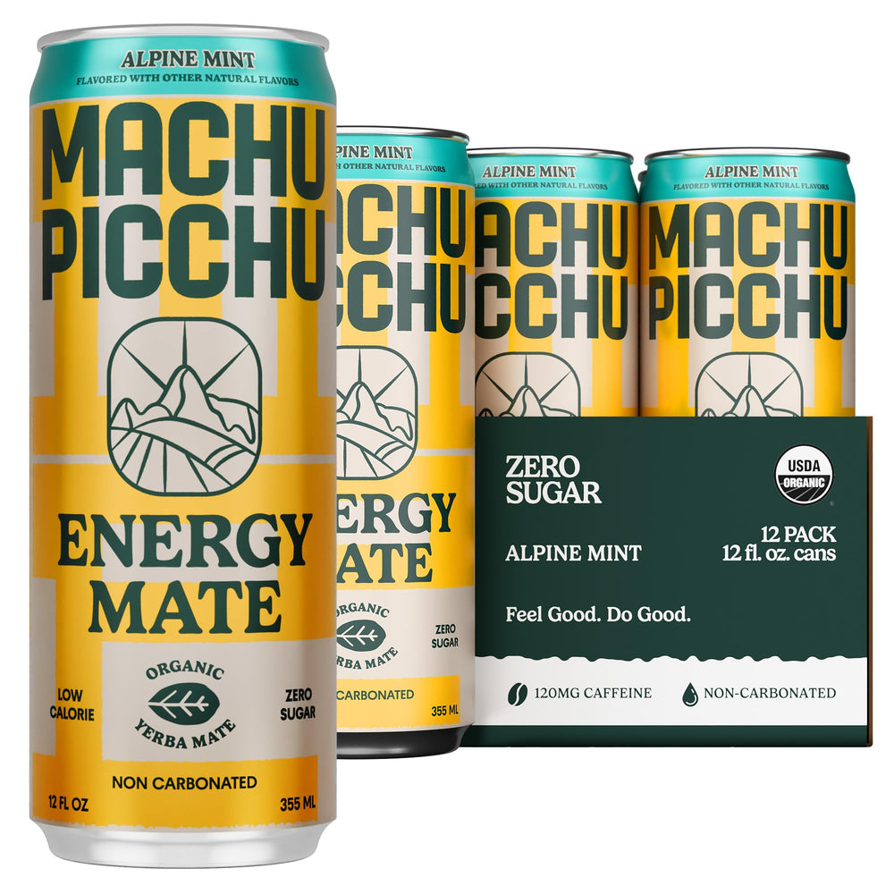 MACHU PICCHU Alpine Mint Energy Mate can ready for steady energy