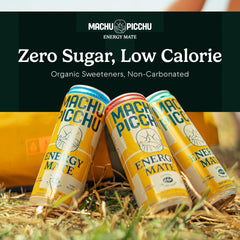 MACHU PICCHU ambassador John John Florence with Yerba Mate energy drink