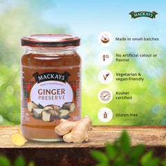 Mackays Ginger Preserve spread over toast for a fragrant morning