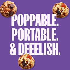 MadeGood Granola Minis close-up highlights berry pieces for a fruity, chewy texture.