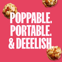 Individually wrapped Made Good bites ideal for school lunches and on-the-go snacking.