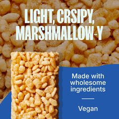 Made Good Vanilla Crispy Squares kid-friendly snack bag ready for lunch.