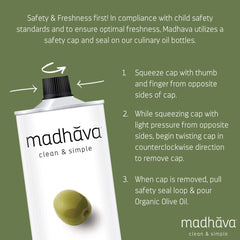Cold-extracted oil preserves aroma and freshness for vibrant cooking.