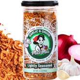 MaeMai MILD Spice bottle front label, versatile vegan seasoning for meals.
