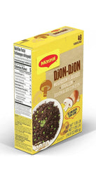 Maggi Djon Djon bouillon cubes used to flavor rice djondjon in Caribbean cooking.