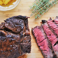 Beef dish seasoned with Magic Seasoning Blends Blackened Steak Magic for bold flavor.