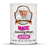 Magic Seasoning Blends Blackened Steak Magic bottle ready for grilling, gluten-free.