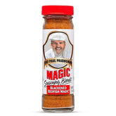 Magic Seasoning Blends Chef Paul Blackened Redfish label shows bold flavor for seafood