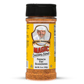 Magic Seasoning Blends Chef Paul French Fry Seasoning bottle with bold garlic-onion flavor and no MSG.