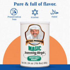 Magic Seasoning Blends Vegetable Magic elevates sauteed greens with savory notes