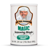Magic Seasoning Blends Vegetable Magic enhances steamed vegetables with balanced flavor