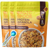 Magic Spoon granola peanut butter 3-pack jar for quick high-protein breakfasts.