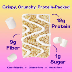 Magic Spoon single marshmallow bar unwrapped for quick convenient snack