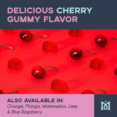 Magical Butter Normal Cherry Gummy Mix pour demonstrates clean, reliable gummy shaping
