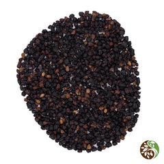 MagJo elderberries dried closeup showing rich color ideal for blends.