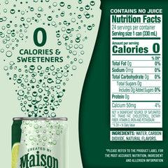 Maison Perrier Forever Lime bubbles in a glass for a bright lift