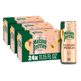 Maison Perrier Forever Peach can front view with crisp aroma and zero calories.