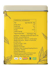 Makaibari Himalayan Spring dry leaves with peachy fragrance and bright floral notes.