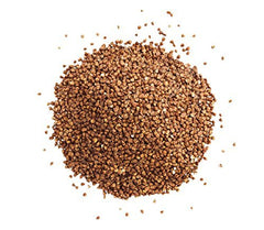 Cooked Makfa buckwheat porridge ready in minutes for a wholesome breakfast.