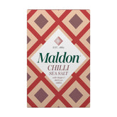 Maldon chilli sea salt flakes pyramid texture elevates simple eggs with a spicy aroma.